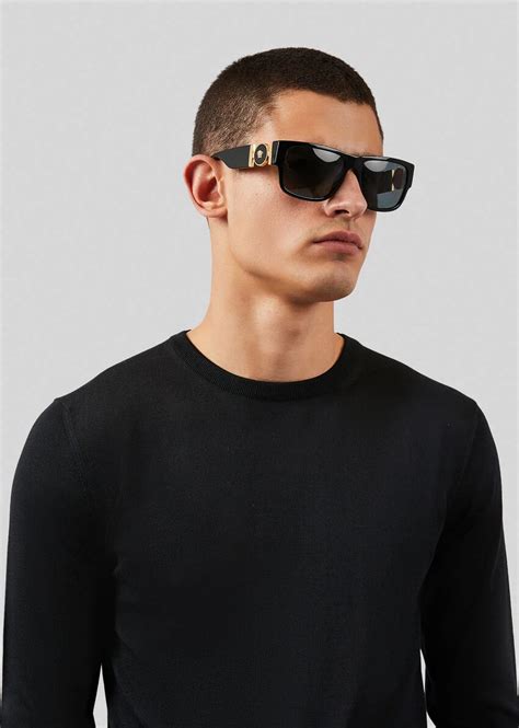 square & rectangle versace men's sunglasses|square official website.